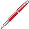 Caran d'Ache LÉMAN - Penna stilografica, pennino fine, colore: Rosso scarlatto