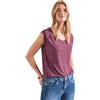 Street One Camicia con Spalle Scoperte con Orlo Elastico, Colore Blush Berry, Taglia 38