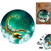 FANTASY PUZZLES Scorpio ZODIAC Puzzle In Legno 200 Pezzi 32cm Fantasy Puzzle