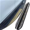 Yuvezna 2 pedane laterali in alluminio con staffe, adatte per Hyundai Santa Fe Sport 2013-2018, colore: nero
