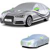 Generico personalizzato telo copriauto per esterni Compatibile con Audi RS6 C8 Avant Wagon 2019-2025,protezione solare,dalla pioggia,dal vento,dalla polvere,adatto a tutte le stagioni(silver green)