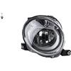Johns Faro alogeno adatto per Fiat 500 312 10/2007-06/15 Lampadina destra