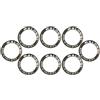 Malossi KIT RULLI MALOSSI VARIATORE 8PZ. 25X17 GR.16 APRILIA SCARABEO 400 IE-BEVERLY 400