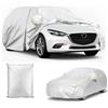 Txmyxgs Copertura Auto Esterno Impermeabile,Compatibile con Volkswagen Passat Variant (1980-2025), Con Tasca Specchio E Strisce Riflettenti,Anti Acqua Polvere Neve Sole Freddo,Argento