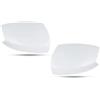 RTSMD Calotte Specchietti Retrovisori Esterni Per Auto Per Ford Per S-MAX Per MK1 Per Galaxy Per C-Max Per KUGA Per Escape 2006-2015 Coperture Retrovisore Shell(BIANCO,Un paio)