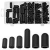 Mandark Assortimento di 105 tappi per aspirapolvere per auto, 6 misure assortite, kit di ricambio per carburatore, collettore, automotive, 3/8, 5/16, 1/4, 7/32, 5/32, 3/16