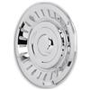 Hansen Styling Parts Copricerchio retrò - ASSE Posteriore Dritto - 17,5 Pollici, Acciaio Inox - con Fissaggio ad Anello - universalmente Adatto per Cerchi in Acciaio, copricerchi, coprimozzi, Finiture per Cerchi