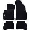 Auto Accessori Lupex | Set 4 Pezzi Tappetini Auto Compatibili con Doblò 2a serie | Tappeti Sagomati in Moquette con Ricamo Lato Guida | Fondo Antiscivolo | Anteriori e Posteriori