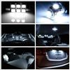 Car Passion Kit Led Luci Interni Conversione Compatibile con Serie 1 F20 Auto Illuminazione Plafoniera Tettuccio Portaoggetti Cruscotto Bagagliaio 6000K Bianco ghiaccio (BMW Serie 1 F20)