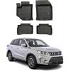 OMAC Tappetini in Gomma Compatibili con Suzuki Vitara 2015-2024 Premium TPE Tappetini Auto 4tlg