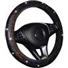 Duories Coprivolante glitterato, universale, antiscivolo, colorato, accessorio per auto, per donne e ragazze