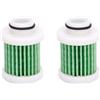 Road Passion Filtro del Carburante 6D8-24563-00 6D8WS24A00 6D8-WS24A-00-00 18-79799 6824 Compatibile con Yamaha 4 Stroke 25-135 HP Outboard Motors F50 - F115 ab April 2006. F60c Ft60d (2 pezzi)