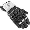 Berik TX-2 Guanti Moto, bianco/nero, XL