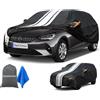 Cowtcver Telo Copriauto da Esterno Compatibile con Vauxhall/Opel Corsa 1993-2026, Telo Copertura Impermeabile Anti-UV Anti Vento Antipolvere, Telo Copri con Cerniera e in Cotone.