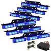 Riloer Blinker Flash Light, Riloer 54 LED Luci Stroboscopiche di Emergenza per Auto, Camion, Rimorchi, Barre di Luci di Emergenza