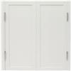 C-Juzarl 90 x 90 cm, porte a battente per bar, porte basculanti per saloon, in legno massiccio, divisorio, bar, cucina, porta a chiusura automatica