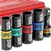 KIRXST Bussola a Doppia Testa Set 5 Pz 1/2, Bussola a Impatto 16-24 mm con Asta di Estensione 3 Pollice, per Auto Furgone Rimorchio Moto