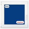 Winwindo Finestra in PVC rinforzato 600 x 600 bianco | oscillante sinistro | vetro Climalit opaco | profilo Aluplast | consegna 24/48 ore
