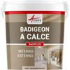 ARCANE INDUSTRIES Calce a pennello per muri esterni e interni - BADIPLUS - 2,5 kg (fino a 12,5 m²) Calvi Beige Rosé - ARCANE INDUSTRIES