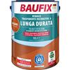 BAUFIX Decorazione a lungo termine in mogano lucido, 5 litri, smalto per legno, per interni ed esterni