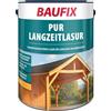 Baufix PUR - Smalto a lungo termine per legno di pino, lucido, 5 litri, per interni ed esterni, particolarmente resistente, per tutti i tipi di legno, resistente alle intemperie