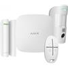 Generico Starterkit Cam Hub 2 Bianco - Centrale Antifurto Wireless Con Connessione 2G Ed Ethernet, Certificazione En-50131 Grado 2, Supporto Motioncam - 156253.381.WH1