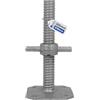 GeZu Impex Martinetto Base per Impalcature 300 x 38 mm