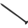 Forgefix Bargainscrews - Vite zigrinata in fosfato, colore: Nero, da utilizzare su pareti a secco, Confezione da 1000 3,5 x 25 mm