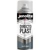 JENOLITE Directoplast Vernice lucida | GRIGIO ARDESIA | 400ml | Vernice spray multisuperficie | Per tutti i tipi di plastica | Nessun primer richiesto | RAL7031