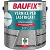 Baufix Vernice per pavimentazione trasparente, opaca, 2,5 litri, per cemento e pavimenti, con buona adesione, per lastre di pavimentazione, lunga protezione dalle intemperie