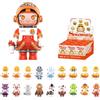 POP MART MEGA SPACE MOLLY 100% × emoji？ Series Figure Personaggio d'Azione Giocattolo da Collezione Figura Regalo di Festa Whole set