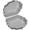 Generisch Conchiglia per sabbia e acqua, 2 pezzi, grigio con stampa a stelle, sabbiera e piscina per giochi d'acqua, per bambini da 1 a 6 anni, conchiglia con copertura per giardino, terrazza ed esterni, 86 x