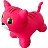 GERARDO'S Toys Jumpy Rosa Gatto Space Hopper per bambini e bambini - Giocattolo gonfiabile per saltare - Palla gonfiabile per bambini - Indoor Outdoor Fun Play - per bambini piccoli a partire dai 12