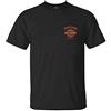 Harley-Davidson Men's Eagle Piston Short Sleeve Crew-Neck Cotton T-Shirt (L) Black