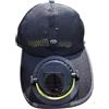 Generic Cappello da baseball da uomo, rinfrescante e ricaricabile, protezione UV, cappello da baseball in rete con ventola USB, per l'estate, unisex, per attività all'aperto, spiaggia, sport, golf