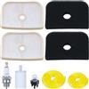 Hyceker 576401601 Kit di regolazione filtro aria per Husqvarna 525L 525LS 525LST 525RJD 525RS 522L 524L 525ES 525ECS Decespugliatore erbacce decespugliatore, filtro aria spurgo kit di manutenzione