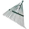 Briconess.com Scopa rastrello Resistente da Giardino per Erba e Foglie 24 Denti Senza Manico BRIXO Rack