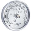Colcolo Barometro aneroide Barometro 960-1060hpa Manometro Pressione Aria Manometro Pressione barometrica per Barca Pesca Piantagione Multiuso, Argent