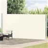 FWIKDUN Tenda da sole allungabile 140 x 600 cm, tenda da sole allungabile per terrazza e balcone, con funzione di avvolgimento automatico, in poliestere