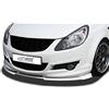 RDX Racedesign RDFAVX30740 spoiler anteriore vario-x Corsa D opc-line 2006 - 2010 (PU), nero