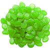 Mdurian 100Pcs Verde Pietre Luminosi Ciottoli Luminosi Fluorescenti Luminose incandescenza nel Buio Pietre Rocce Ghiaia per casa Giardino passerella Acquario Decorazione