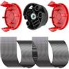 YWNYT Bosch F016800431 - Filo per decespugliatore, 37 cm x 3,5 mm, per decespugliatore AFS 23-37, testina per decespugliatore F016F04839, copertura per bobine per decespugliatore F016F04841 (40 pezzi