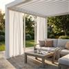 BS COM Tenda da interno per pergola bioclimatica lato 3 metri - YORELMAR Bianco