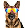 Namsan Occhiali per cani di taglia media e grande, protezione UV, cinghie elastiche regolabili, rosa