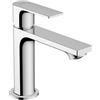 Hansgrohe Rebris E 72557001 - Rubinetto per lavabo contemporaneo con 1 maniglia e 1 foro alto 17,8 cm, cromato, 72557001
