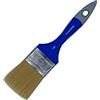 SAVY Pennello piatto bimateriale, vernice opaca, velluto e satinato, larghezza 50 mm, blu