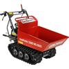 GeoTech Pro GeoPorter 330D B&S - Motocarriola cingolata cassone dumper con 6 rulli - 300Kg