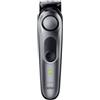 Braun Series 7 BT7420, rasoio professionale per barba da uomo, 40 impostazioni di lunghezza, strumenti per barbiere, base di ricarica, custodia da viaggio, modello per barba, batteria