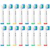 AnjoCare Testine di ricambio per Oral B, 16 pacchetti di testine di ricambio per Oral B spazzolini Braun, ricaricabili compatibili con Pro1000/3000/5000/7000