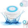 QESSUVNC Testine di ricambio per Clarisonic Mia-2, spazzola per la pulizia del viso, testine di ricambio elettriche per Mia, 2 testine di ricambio per Mia 2/Alpha Fit/Aria/Smart Profile/Radiance